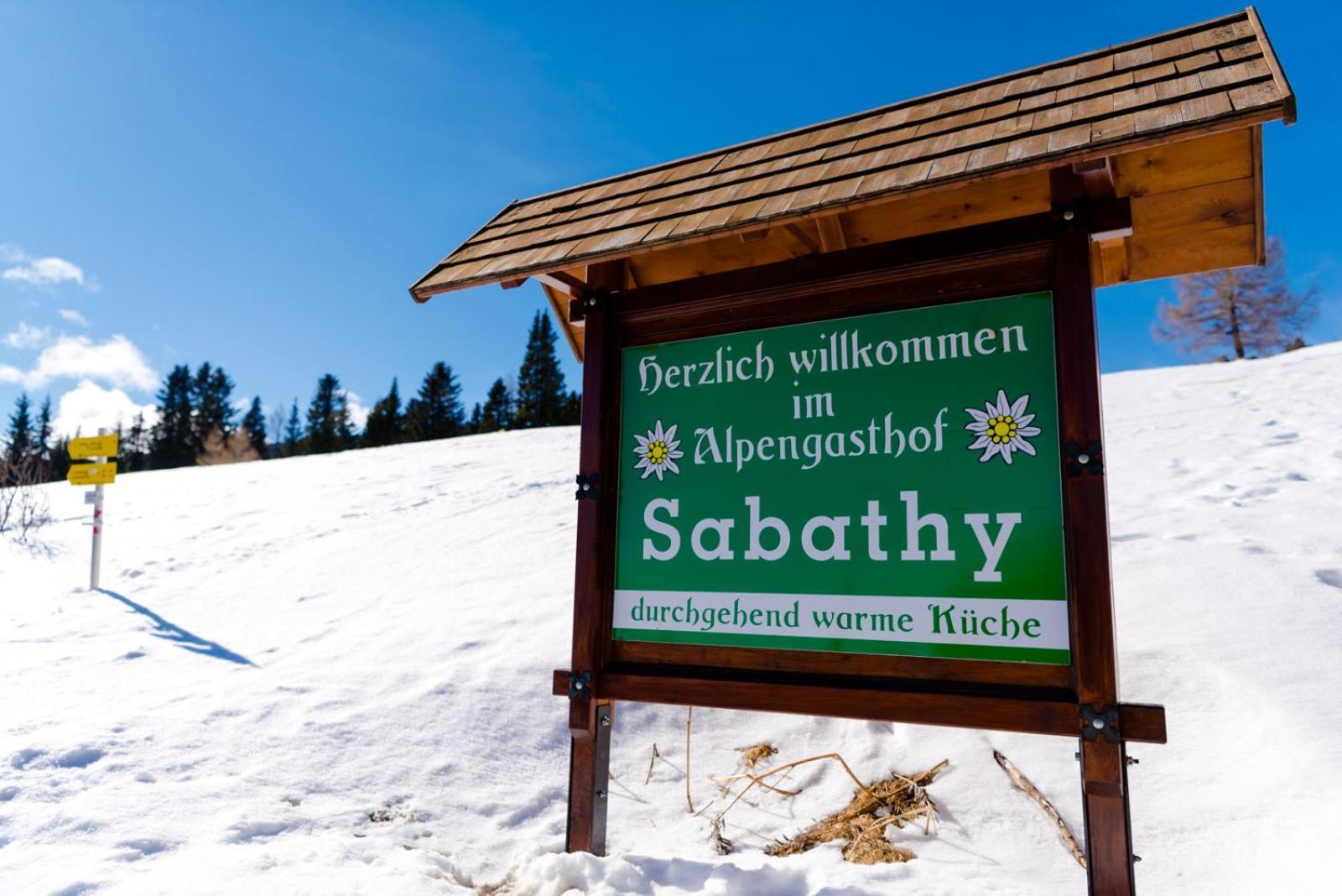ホテル Almidylle Sabathy Obdach エクステリア 写真